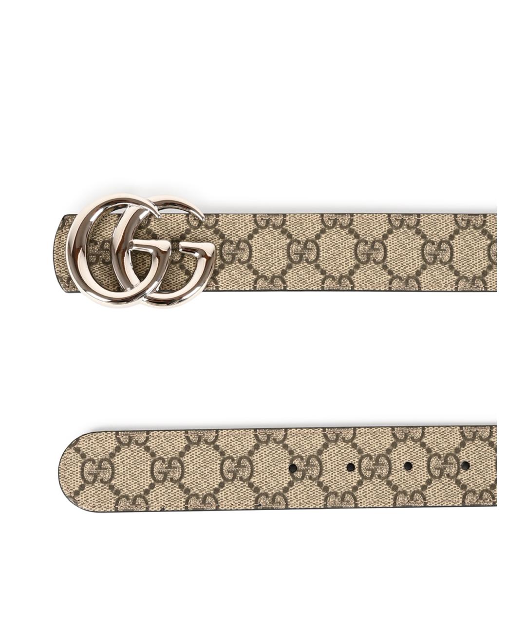 GUCCI Бежевый ремень, фото 2