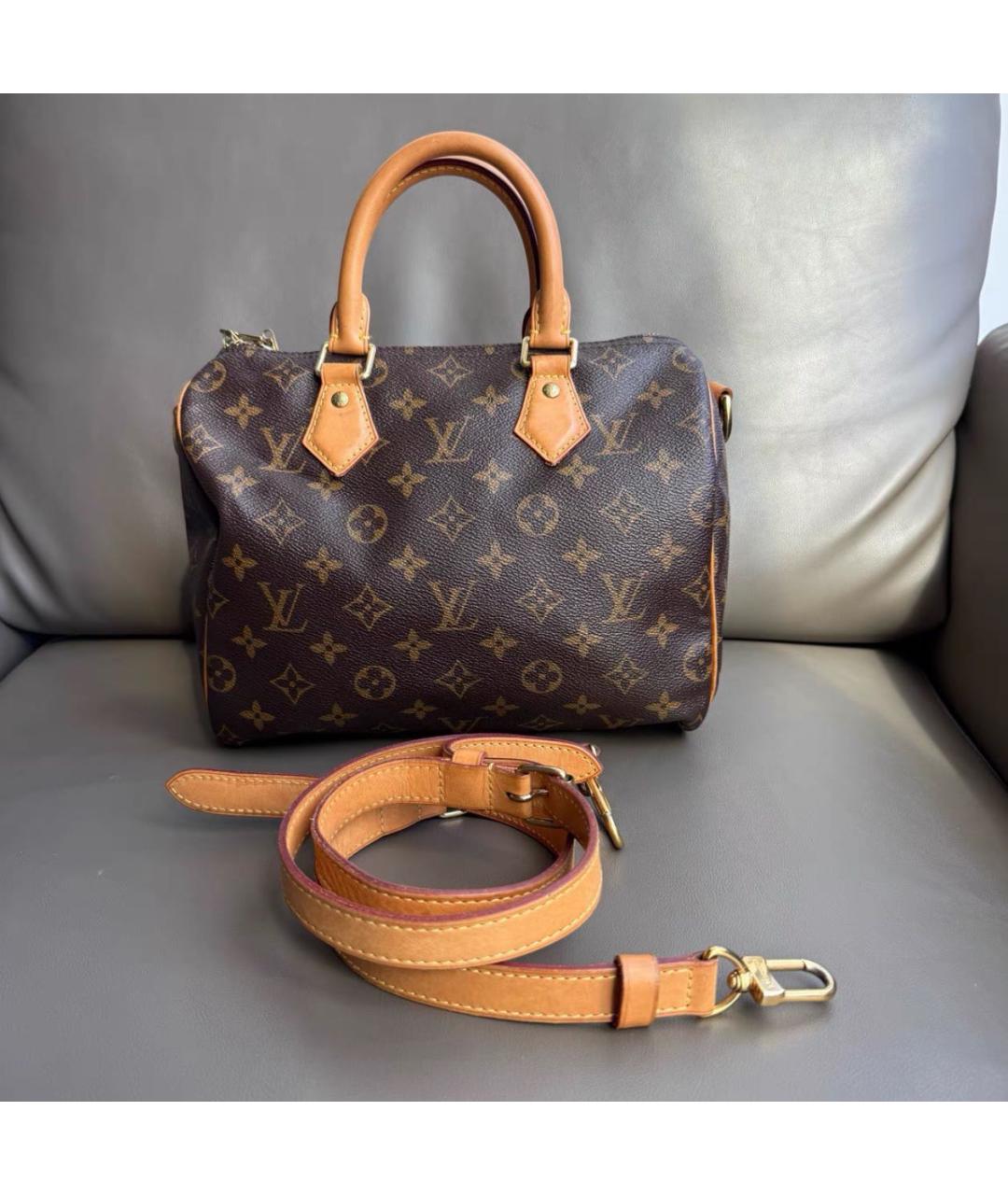 LOUIS VUITTON Коричневая сумка через плечо, фото 2