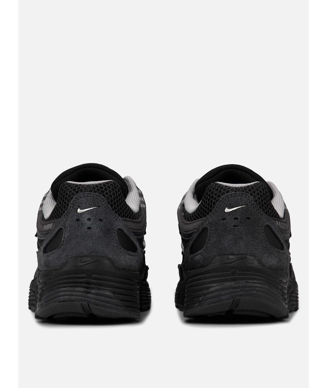 NIKE Антрацитовые синтетические низкие кроссовки / кеды, фото 4