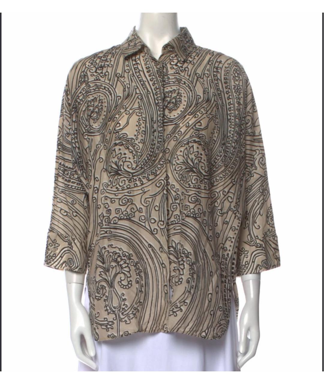 MAX MARA Мульти хлопковая блузы, фото 6