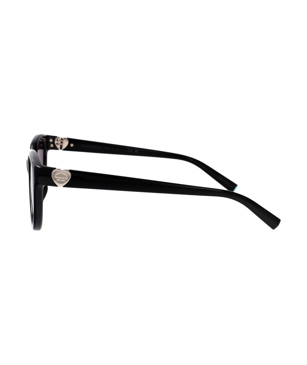 TIFFANY&CO Черные пластиковые солнцезащитные очки, фото 3