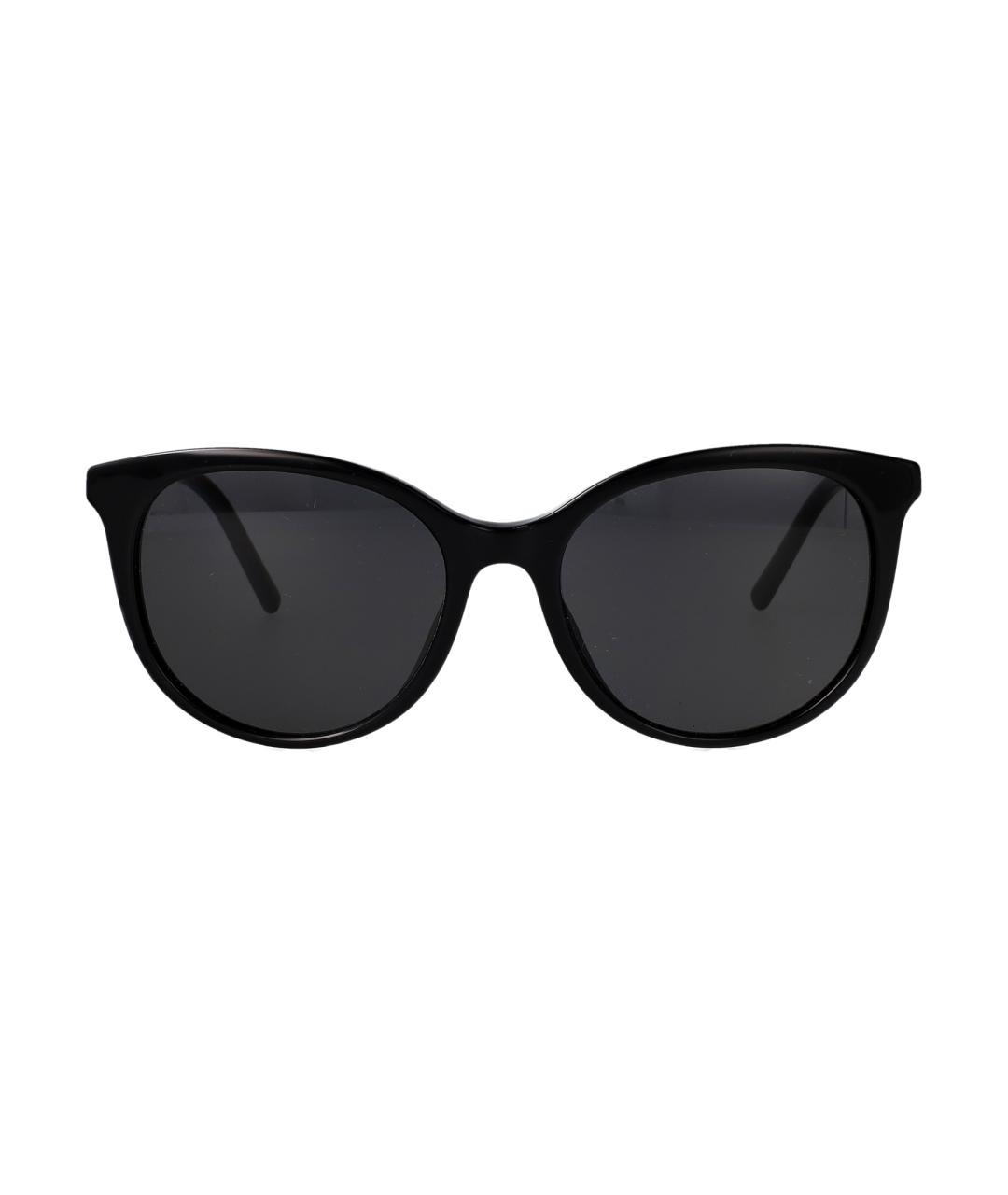 DOLCE&GABBANA Черные пластиковые солнцезащитные очки, фото 1