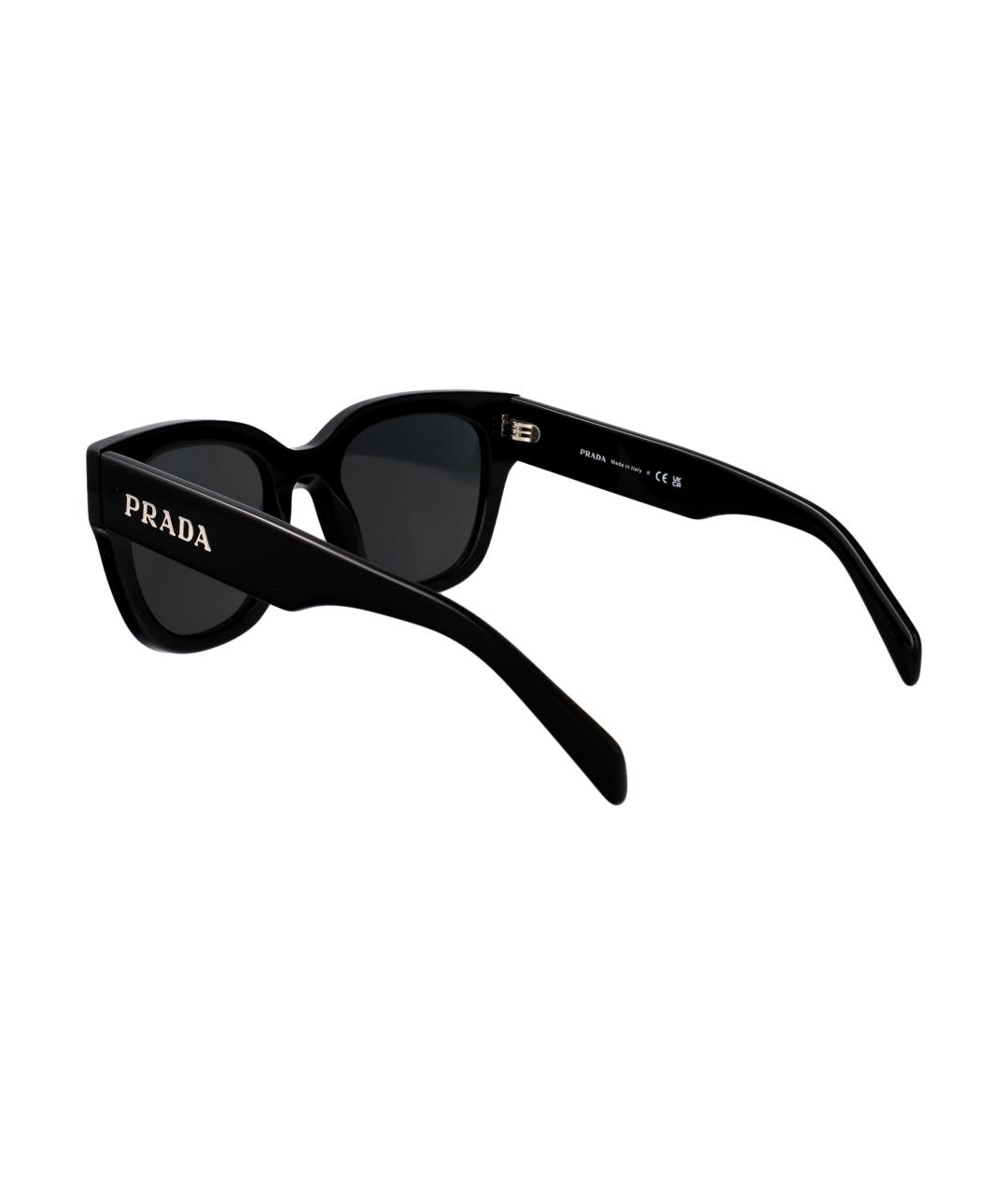 PRADA Черные солнцезащитные очки, фото 4