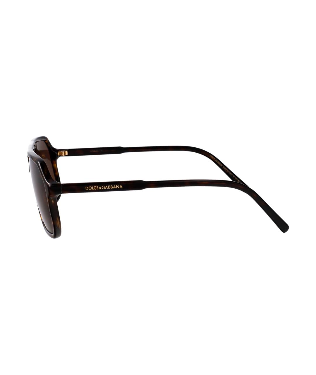 DOLCE&GABBANA Мульти пластиковые солнцезащитные очки, фото 3