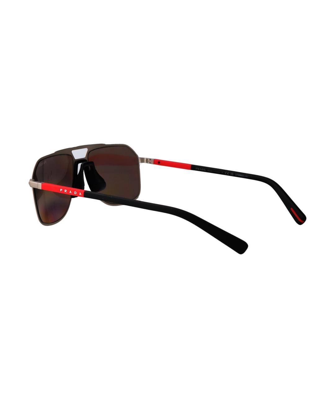 PRADA Металлические солнцезащитные очки, фото 4