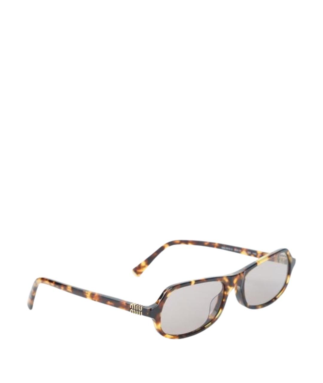 MIU MIU Мульти пластиковые солнцезащитные очки, фото 1