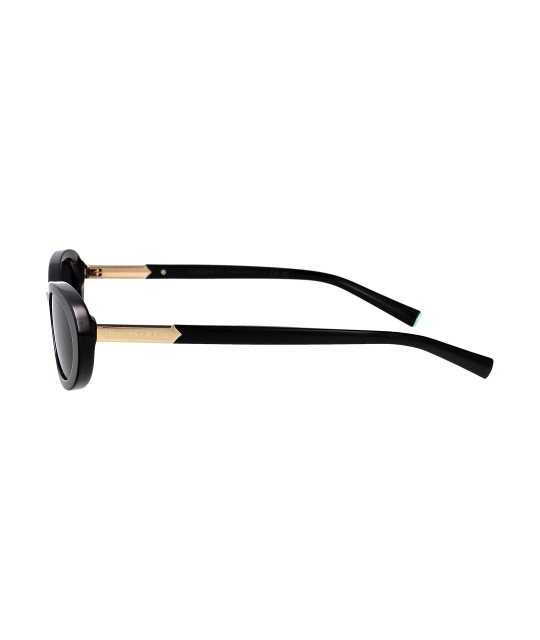 TIFFANY&CO Черные пластиковые солнцезащитные очки, фото 3