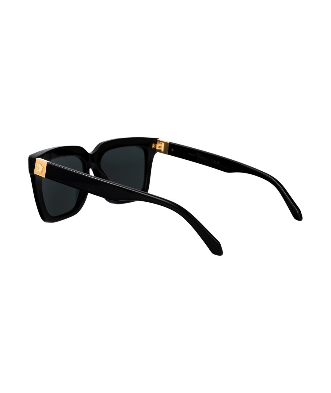 VERSACE Черные солнцезащитные очки, фото 4