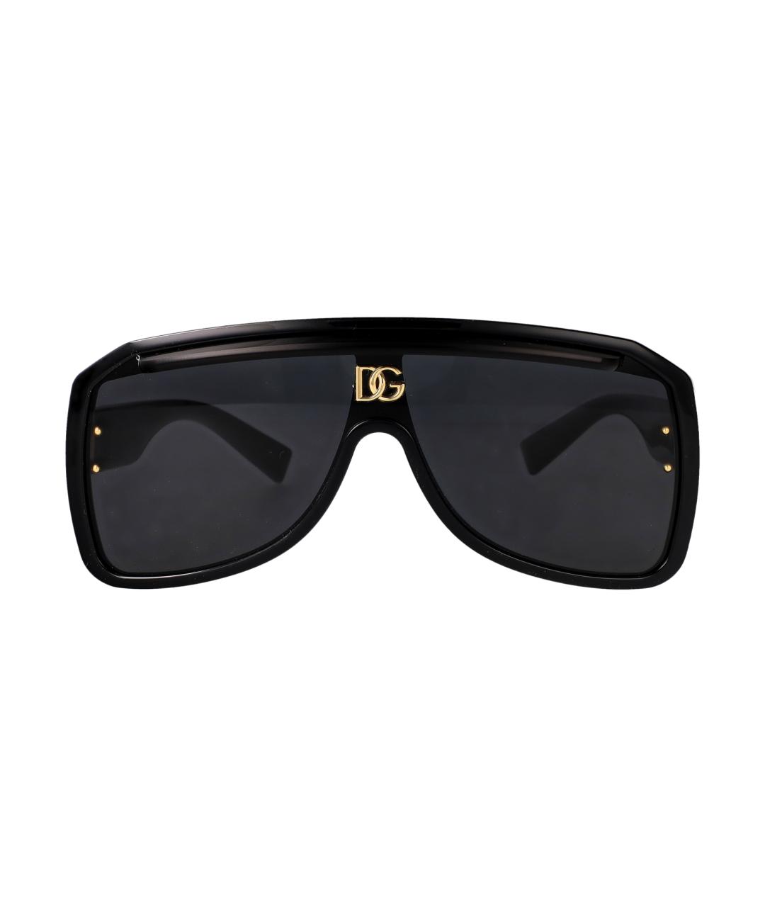DOLCE&GABBANA Черные солнцезащитные очки, фото 1