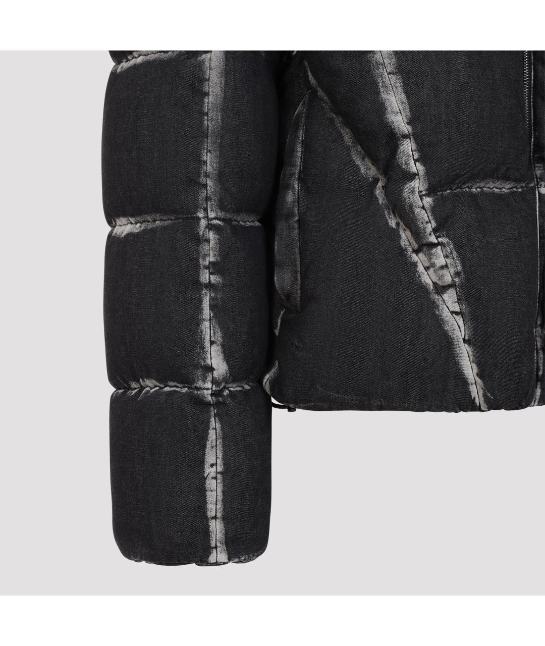 OFF-WHITE Черная хлопковая куртка, фото 3