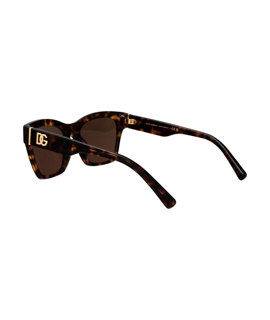 DOLCE&GABBANA Мульти пластиковые солнцезащитные очки, фото 4