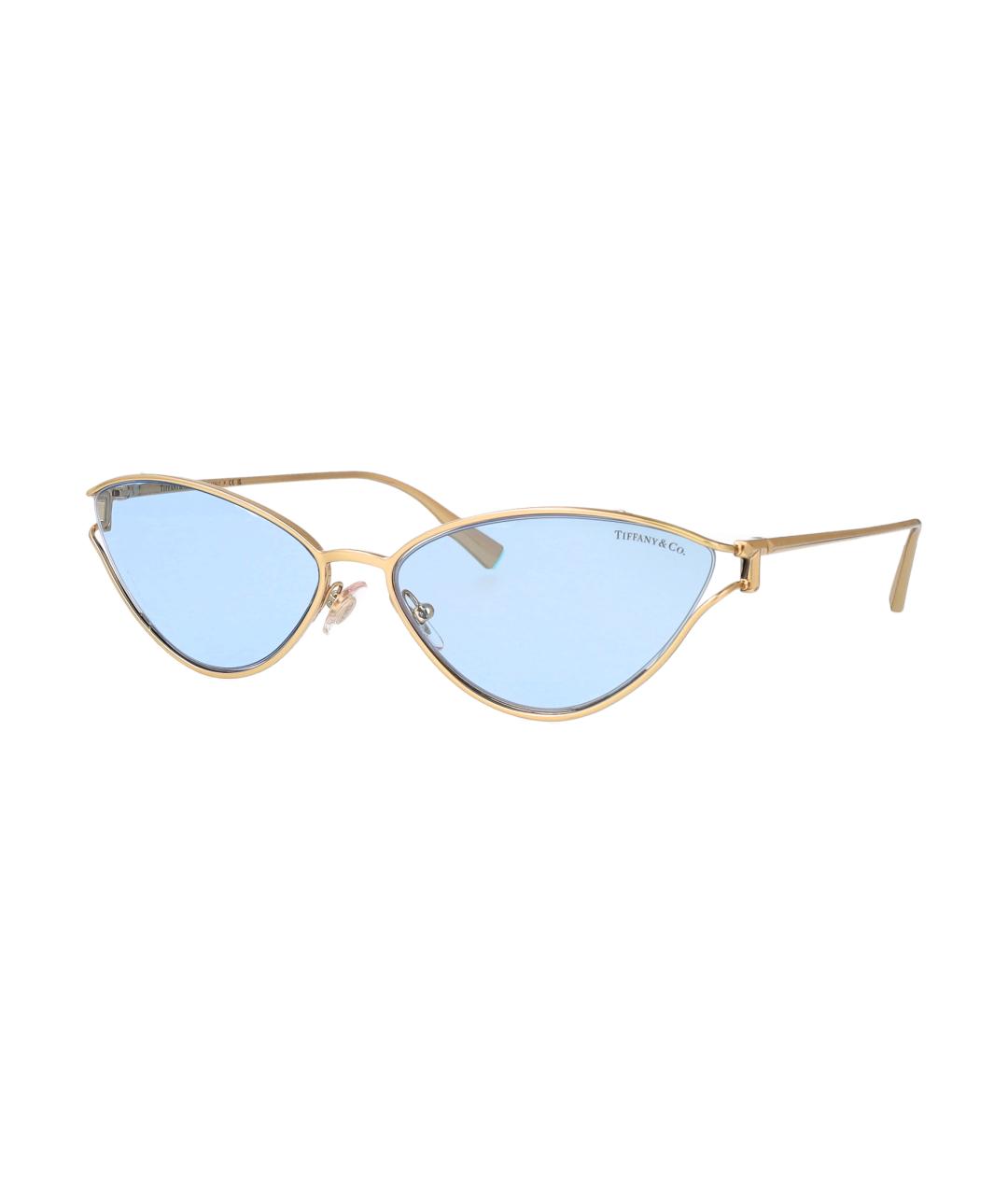 TIFFANY&CO Металлические солнцезащитные очки, фото 2