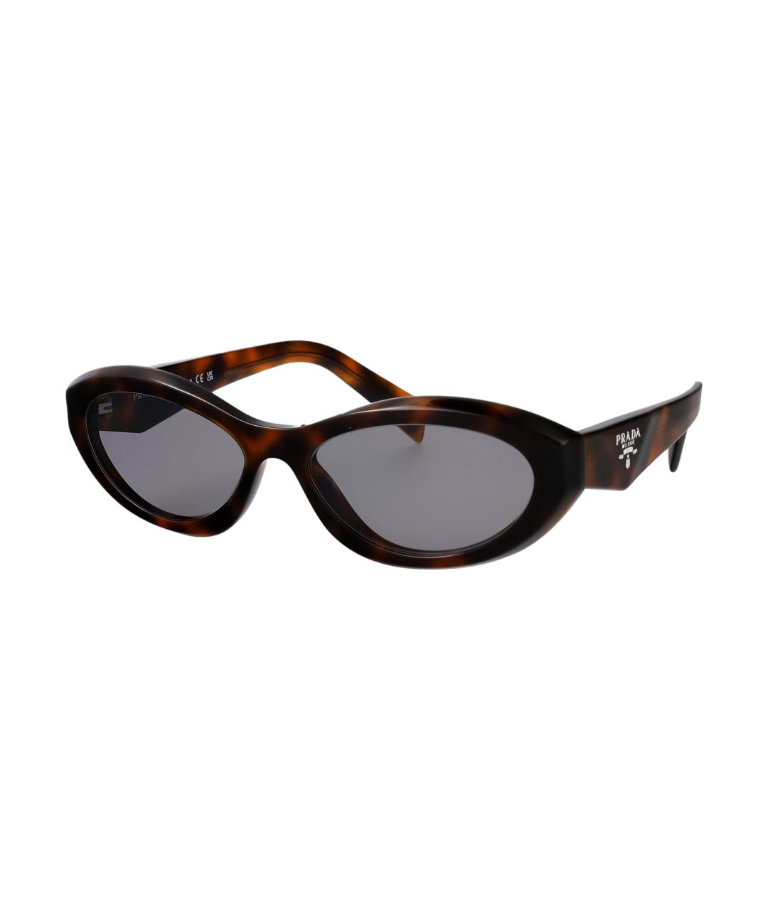 PRADA Мульти пластиковые солнцезащитные очки, фото 2