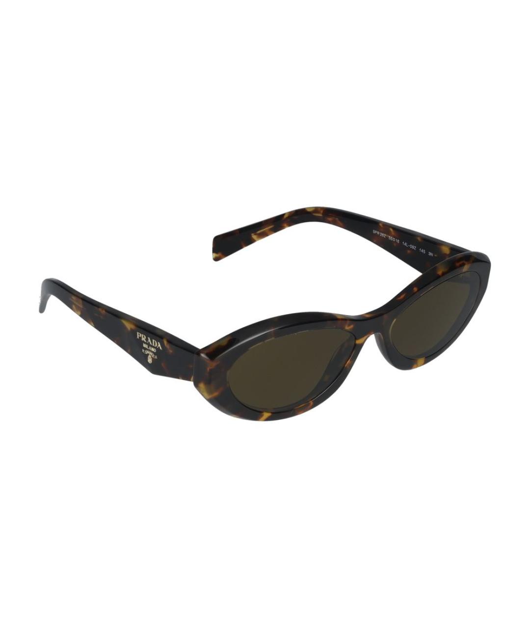 PRADA Мульти пластиковые солнцезащитные очки, фото 4