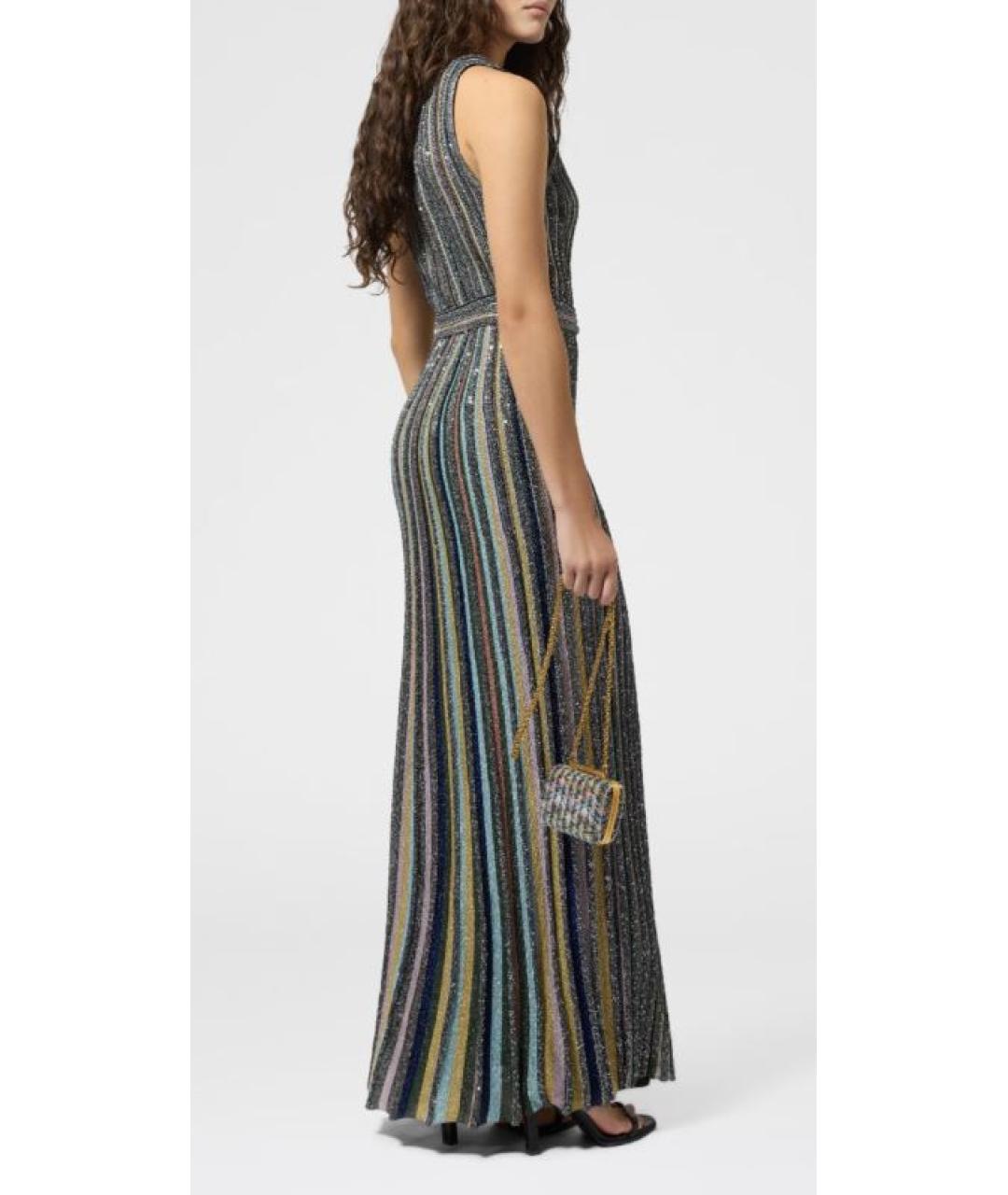 MISSONI Мульти вискозное коктейльное платье, фото 2