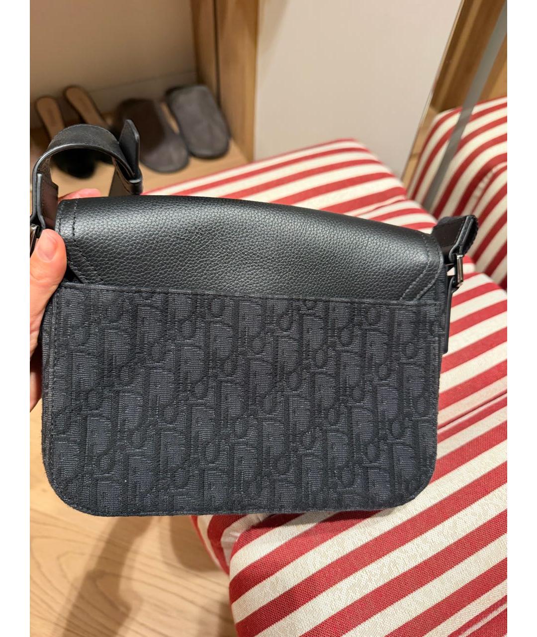 CHRISTIAN DIOR Черная сумка на плечо, фото 2