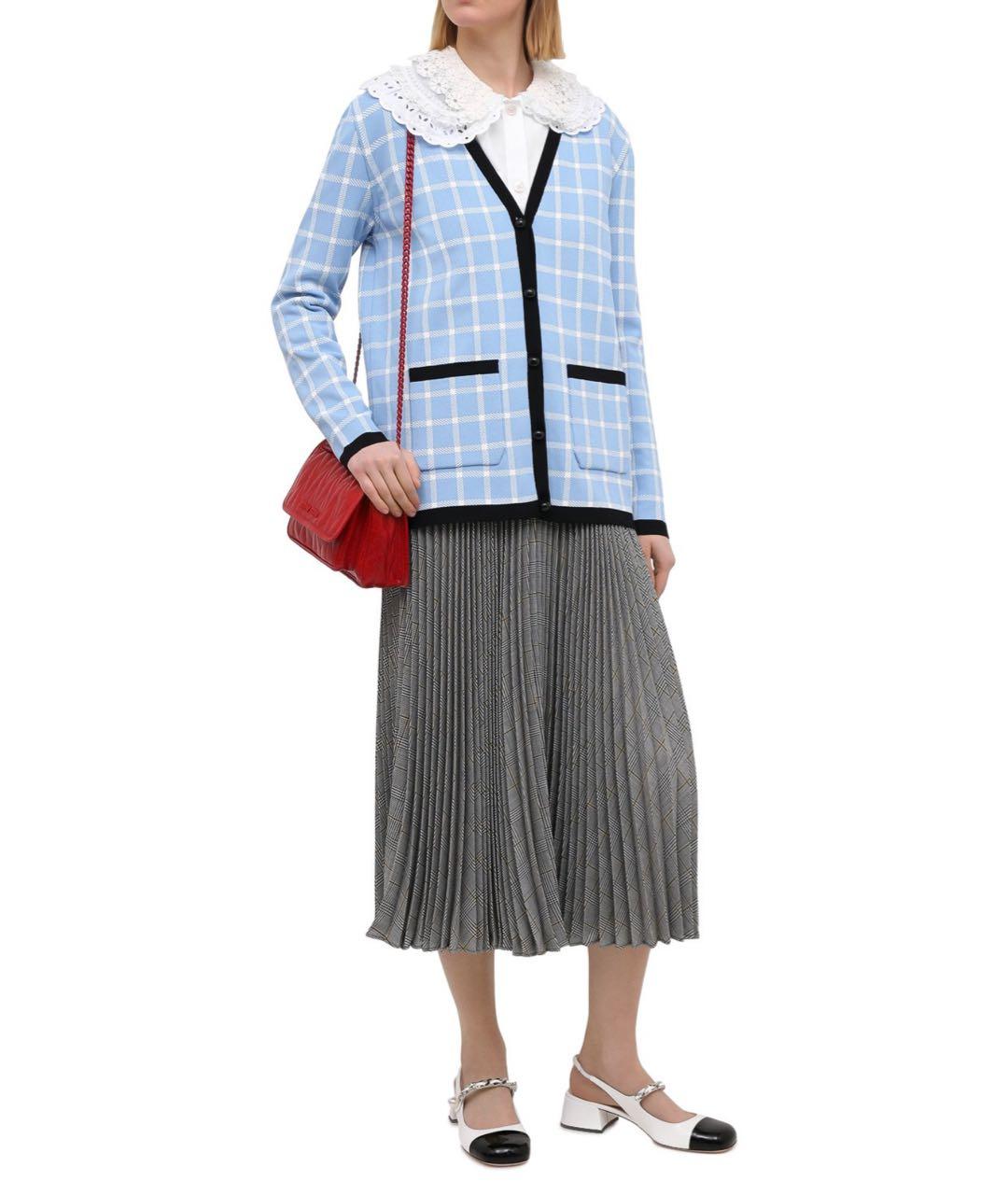 MIU MIU Мульти кожаные туфли, фото 6