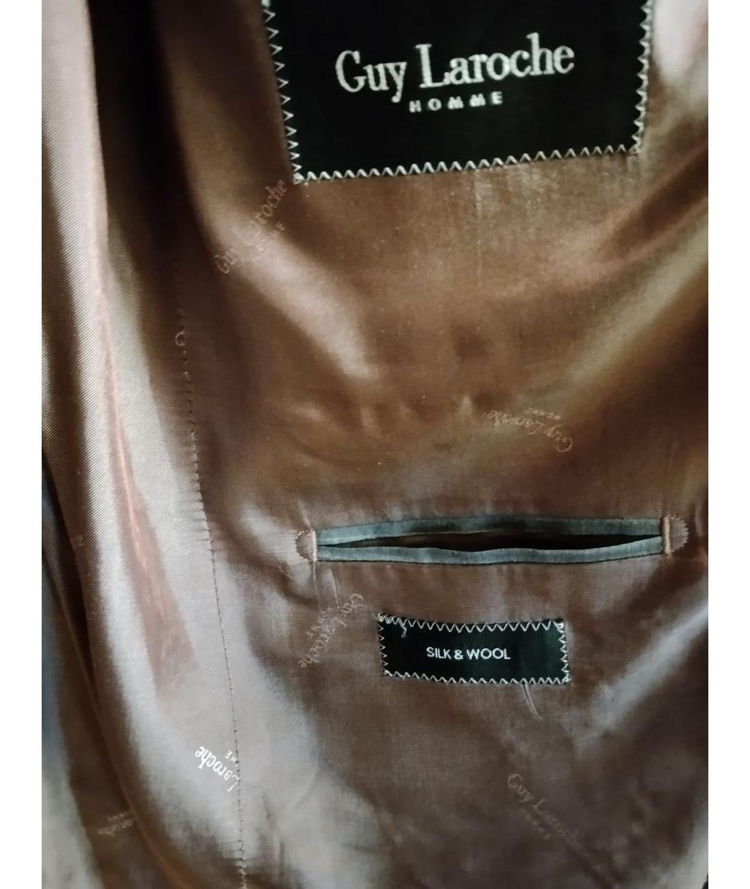 GUY LAROCHE Серый классический костюм, фото 4