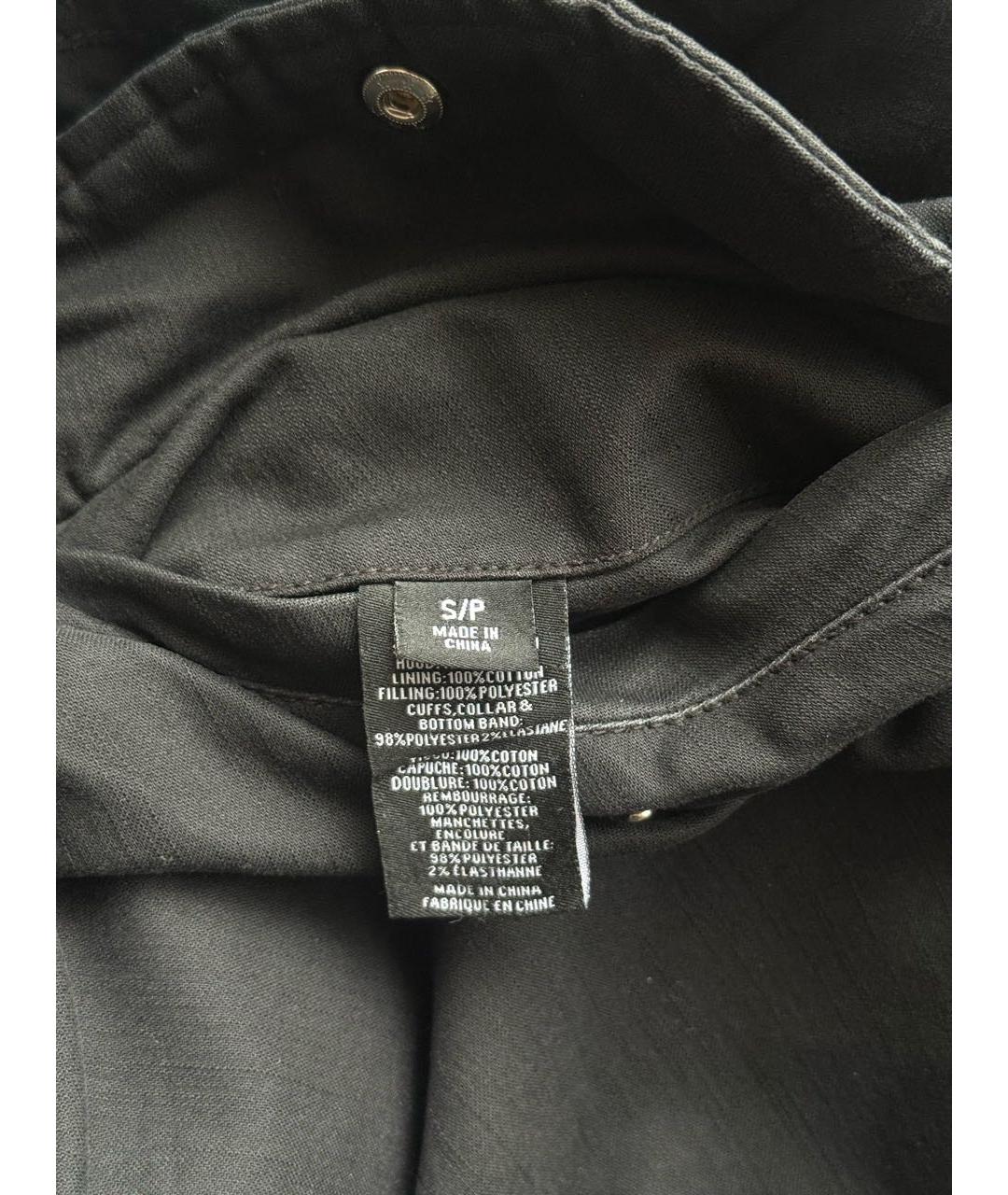VETEMENTS Черная полиэстеровая куртка, фото 5