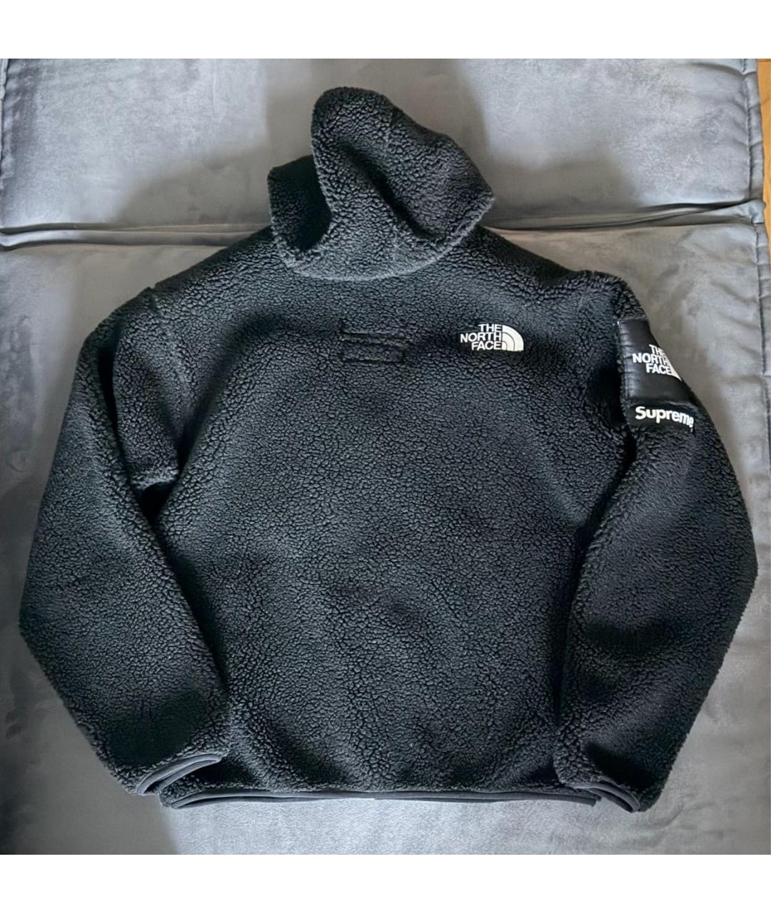 SUPREME Черная куртка, фото 2