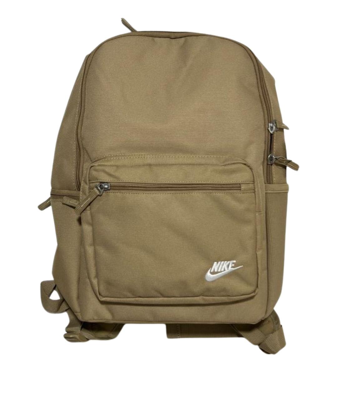 NIKE Горчичный синтетический рюкзак, фото 1