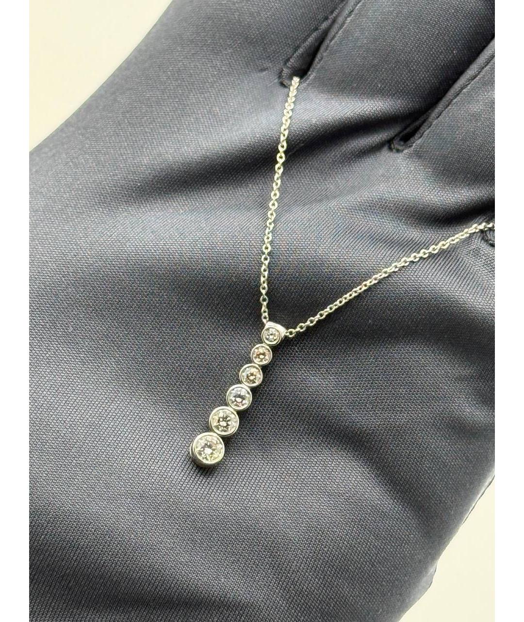 TIFFANY&CO Белое платиновое колье, фото 2