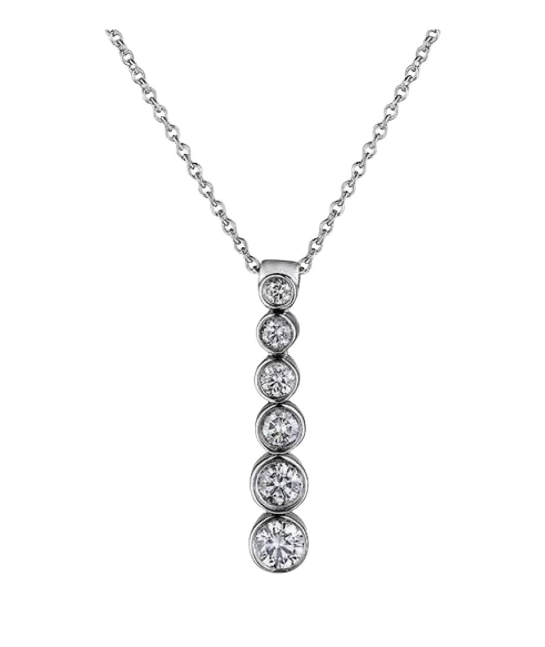 TIFFANY&CO Белое платиновое колье, фото 1