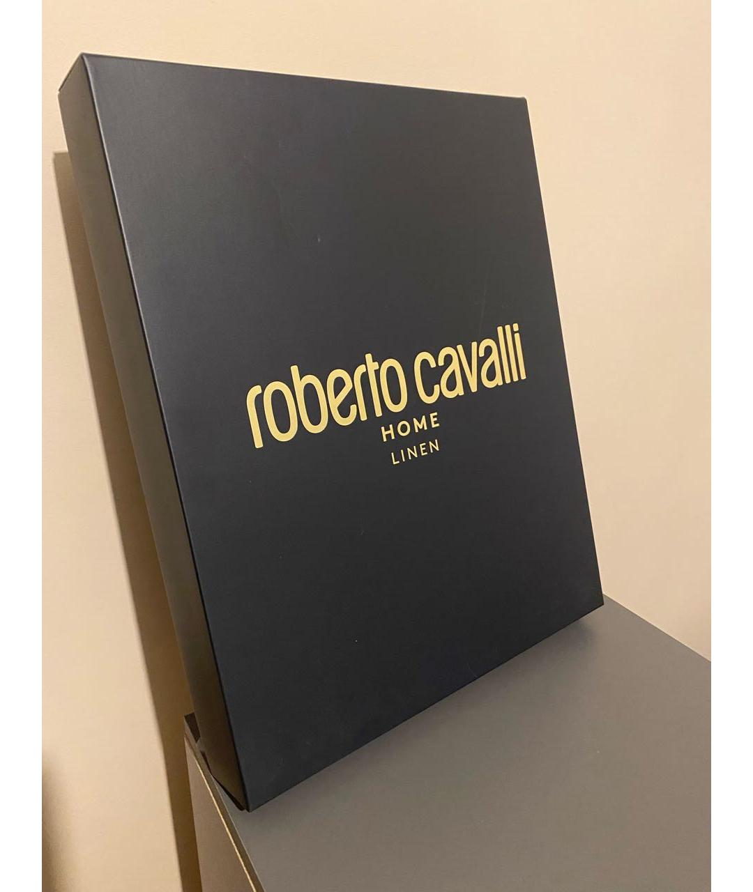 ROBERTO CAVALLI Бежевое хлопковое полотенце, фото 7