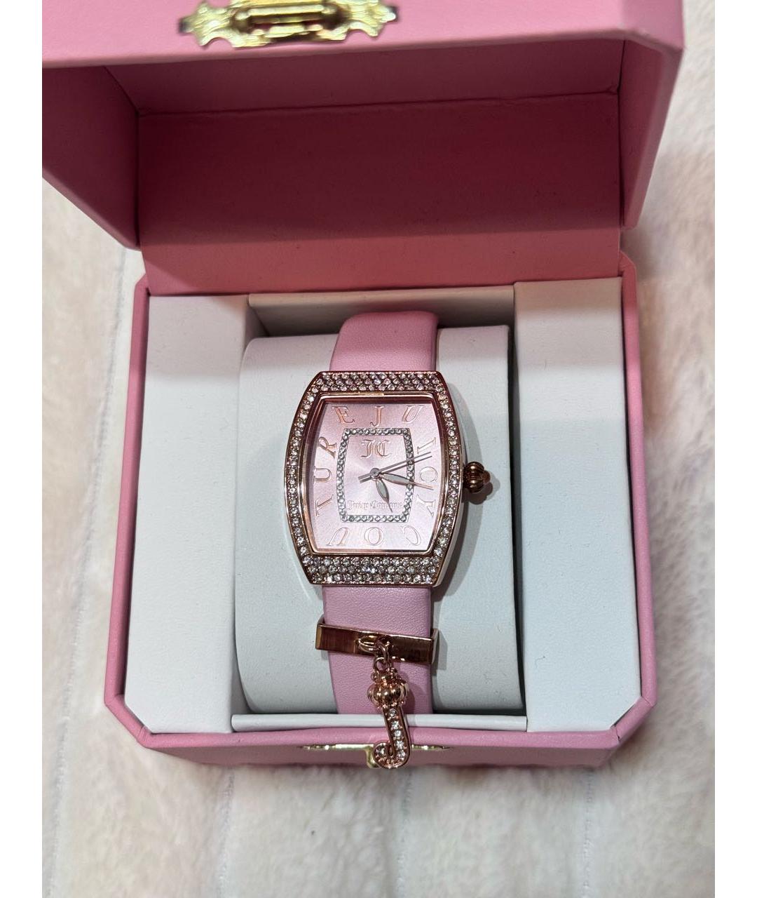 JUICY COUTURE Розовые часы, фото 4