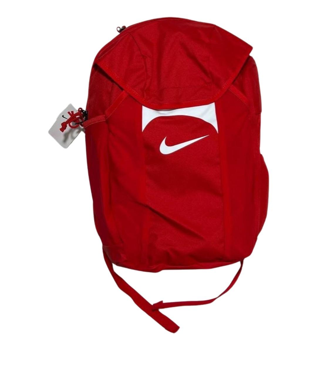NIKE Красный синтетический рюкзак, фото 1