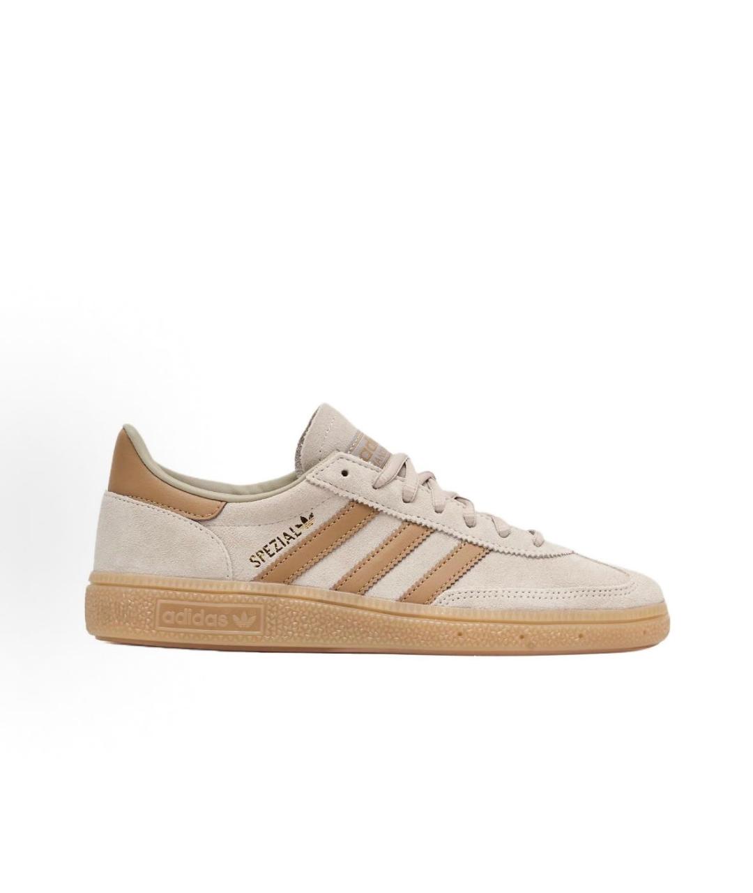 ADIDAS Бежевые замшевые кроссовки, фото 7