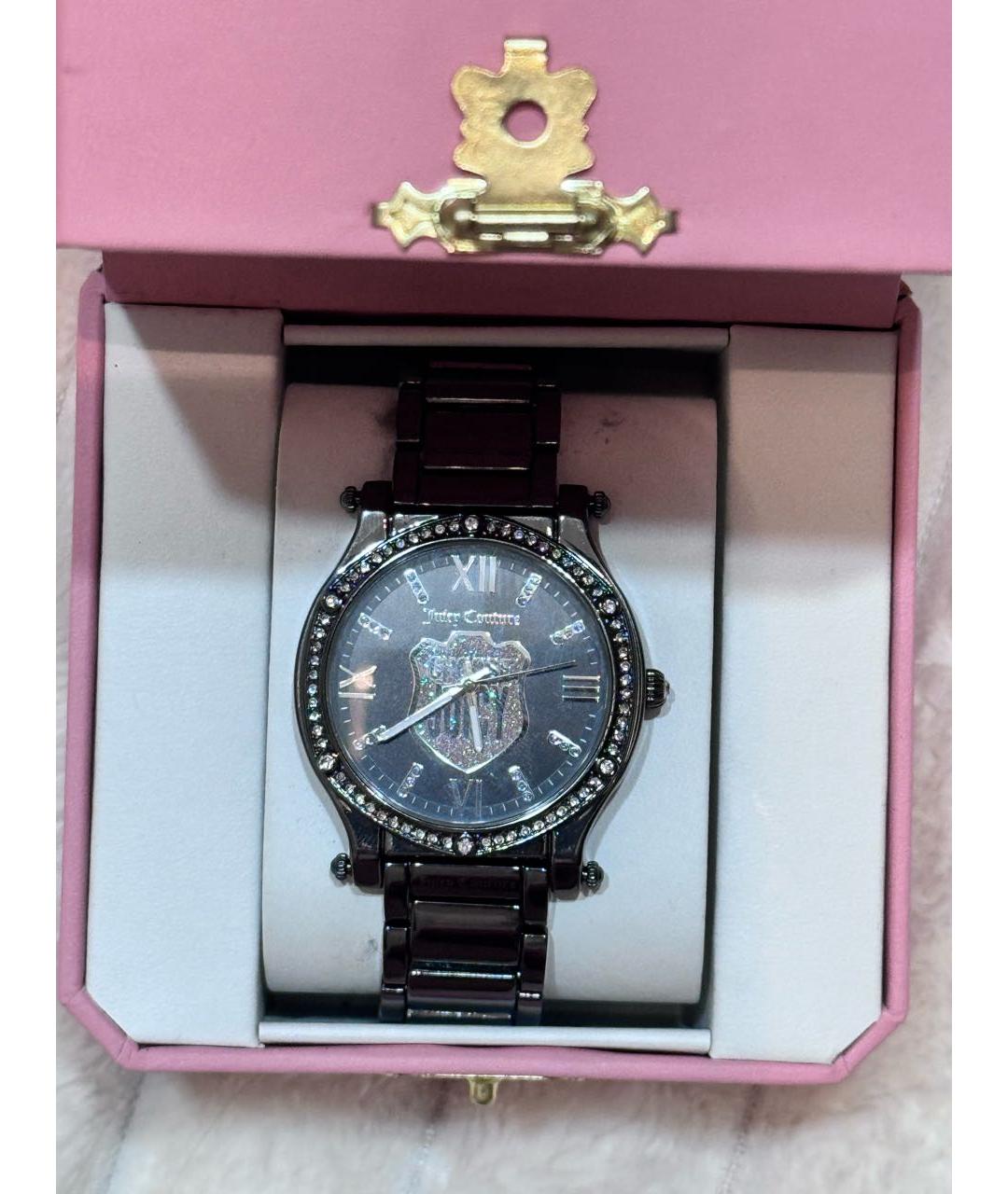 JUICY COUTURE Черные часы, фото 4