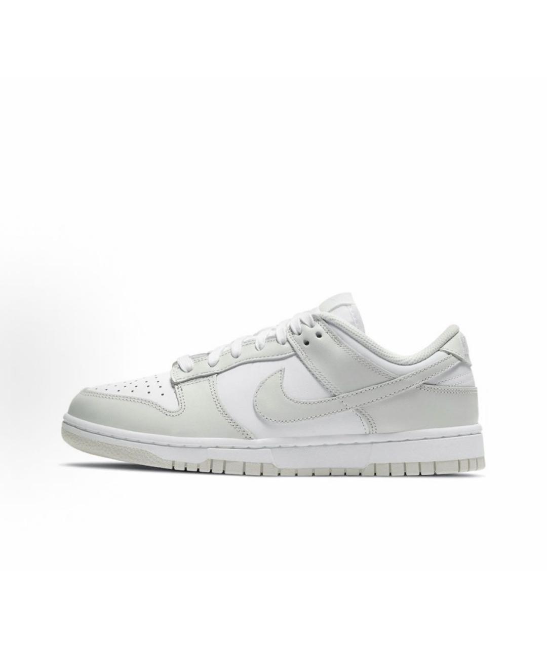 NIKE Серые кожаные кроссовки, фото 7