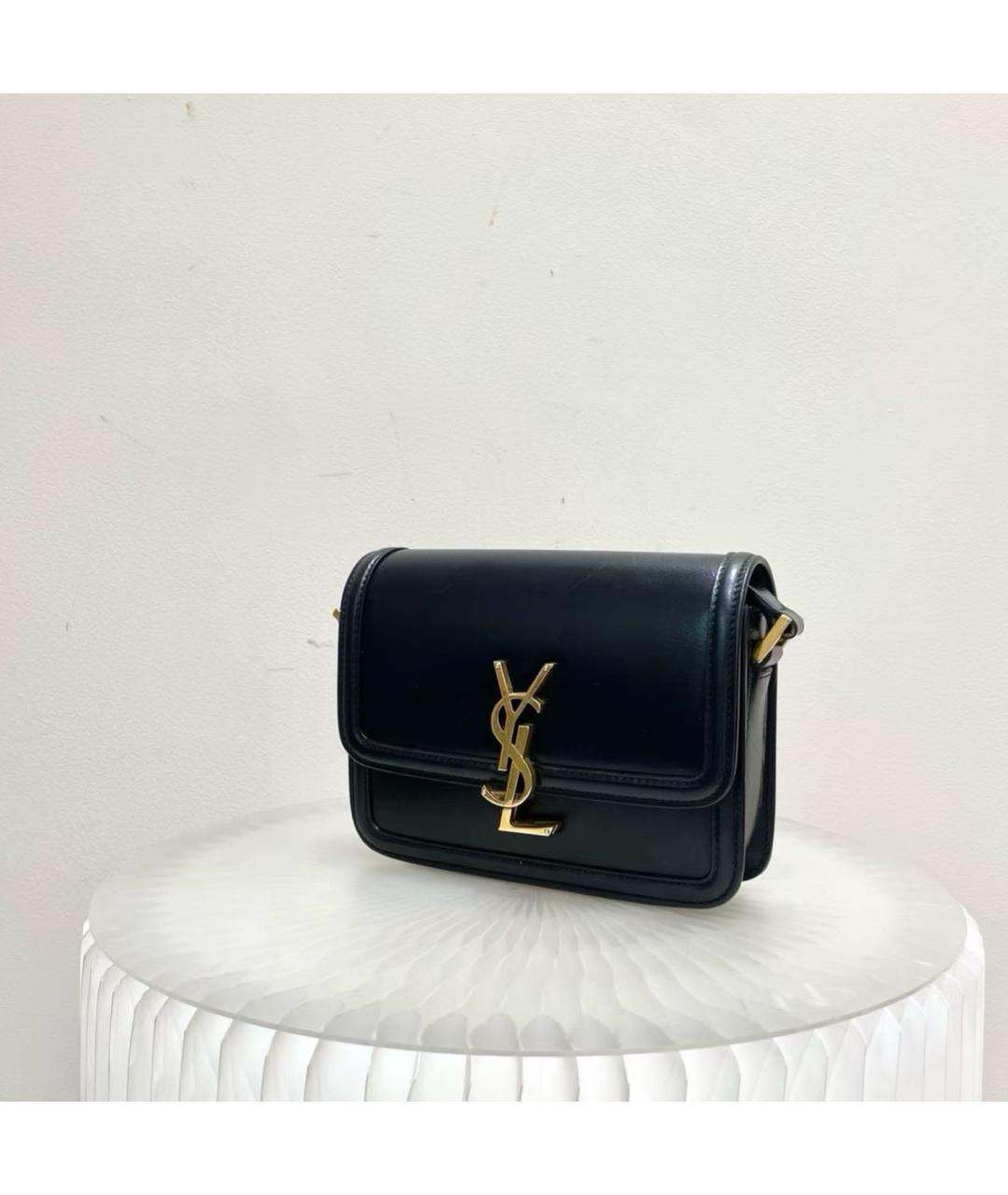 SAINT LAURENT Черная сумка через плечо, фото 3