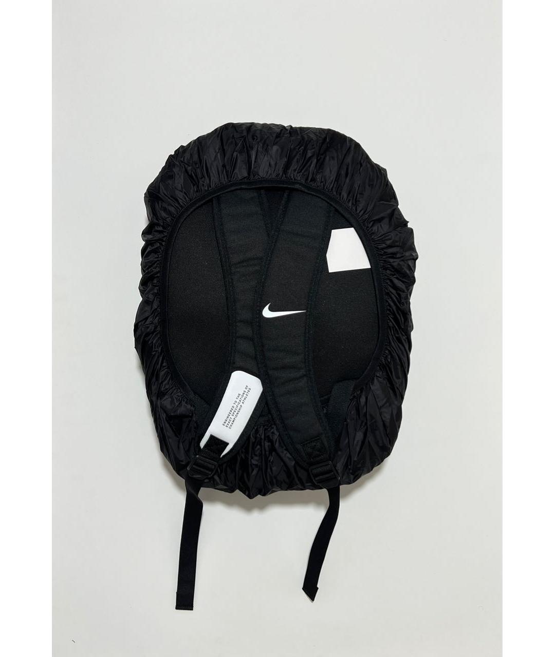 NIKE Черный синтетический рюкзак, фото 7