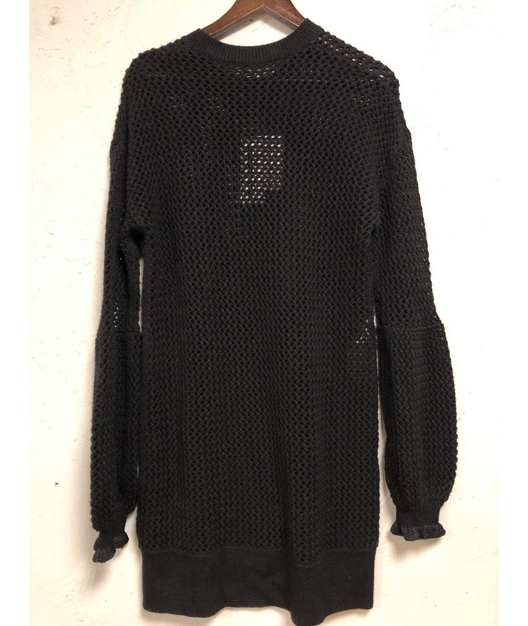 MCQ ALEXANDER MCQUEEN Черный шерстяной джемпер / свитер, фото 2