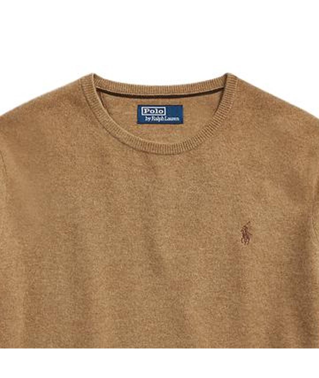 POLO RALPH LAUREN Коричневый джемпер / свитер, фото 5