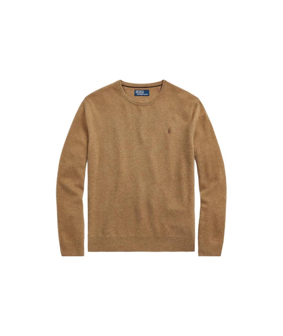 POLO RALPH LAUREN Коричневый джемпер / свитер, фото 6