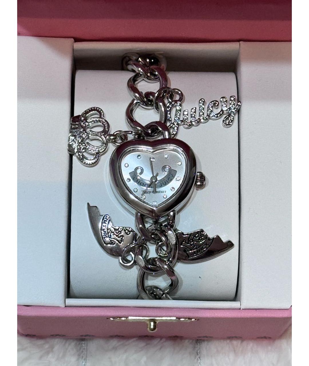 JUICY COUTURE Серебряные часы, фото 4