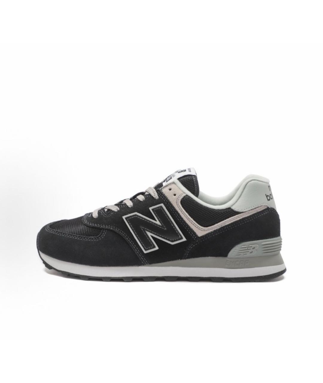 NEW BALANCE Черные замшевые кроссовки, фото 6