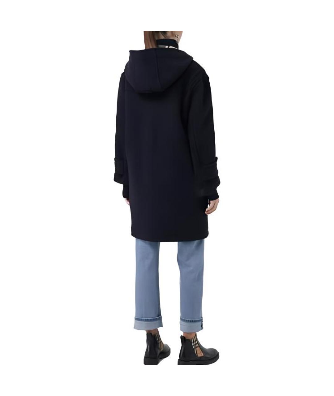 BURBERRY Темно-синее пальто, фото 2