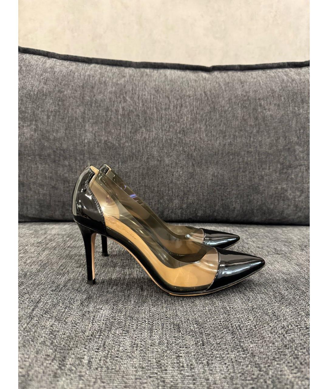 GIANVITO ROSSI Черные кожаные туфли, фото 9