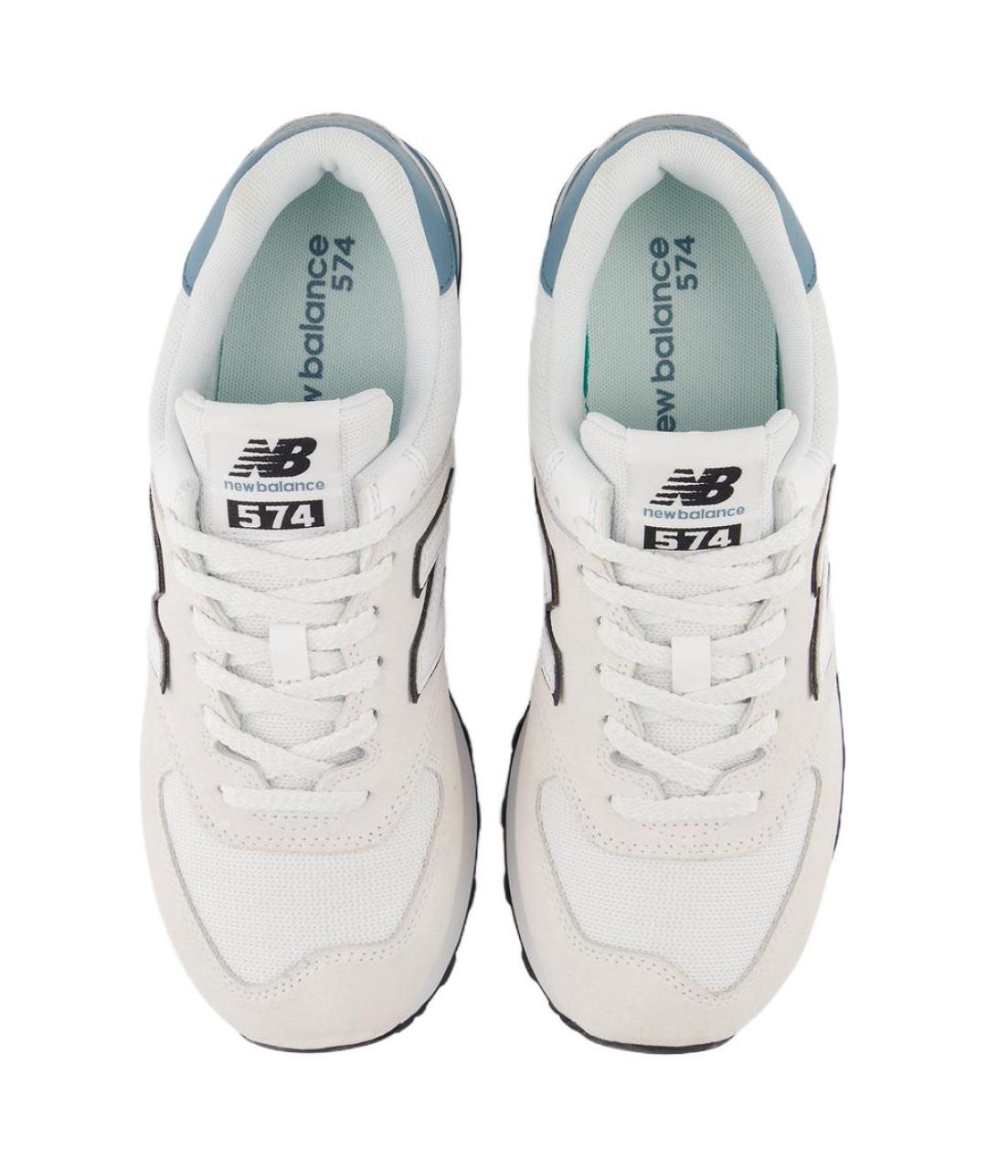 NEW BALANCE Бежевые низкие кроссовки / кеды, фото 4