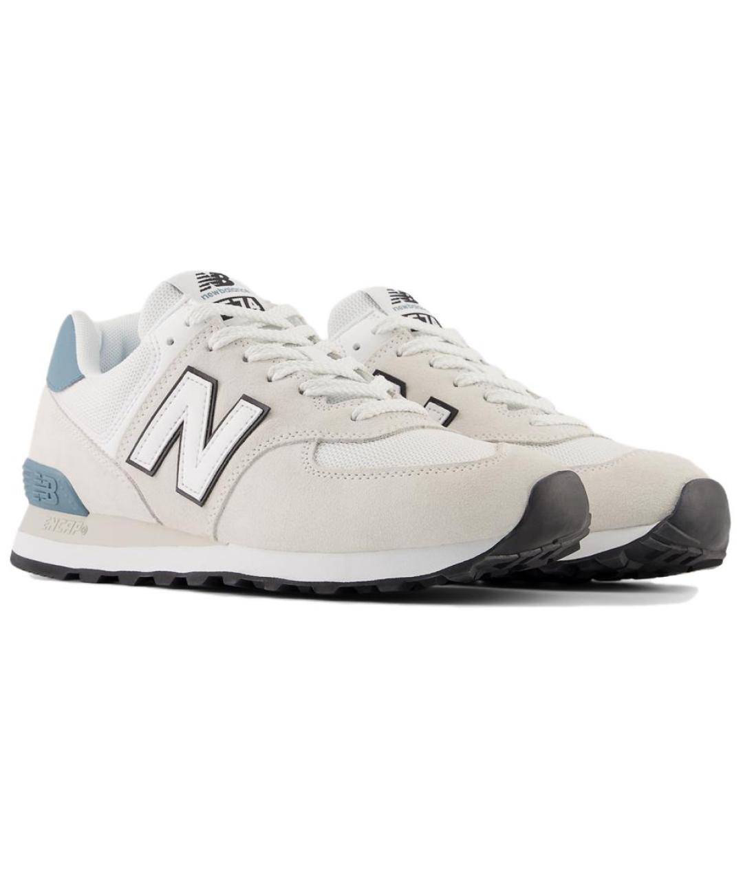 NEW BALANCE Бежевые низкие кроссовки / кеды, фото 3