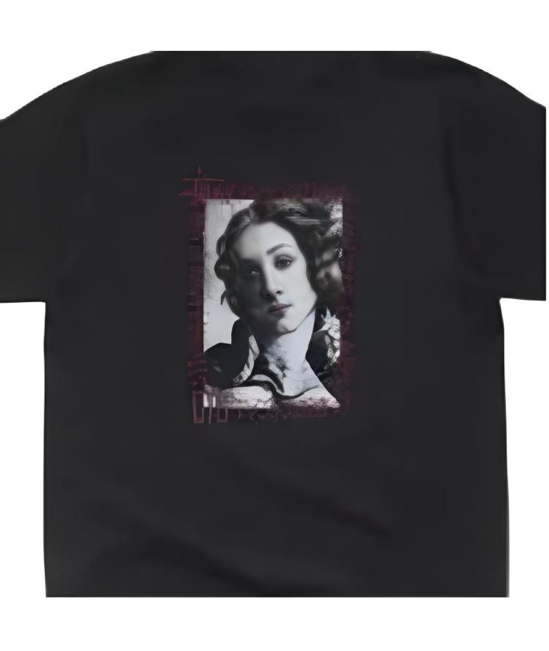 STUSSY Черная футболка, фото 3