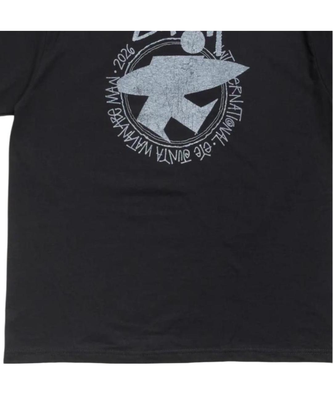STUSSY Черная футболка, фото 3
