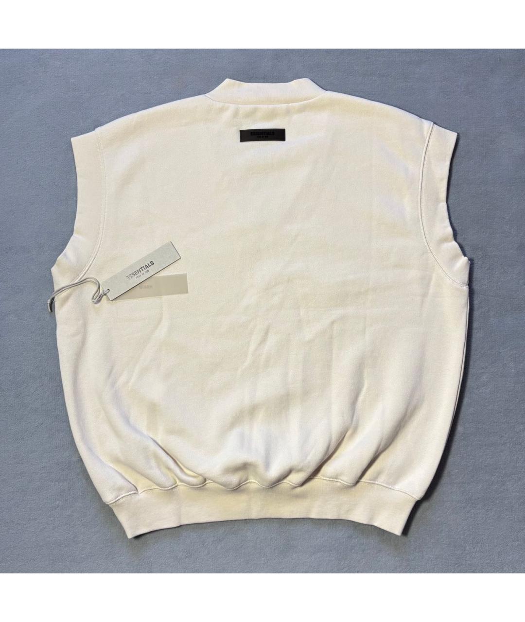 FEAR OF GOD ESSENTIALS Бежевая хлопковая жилетка, фото 2