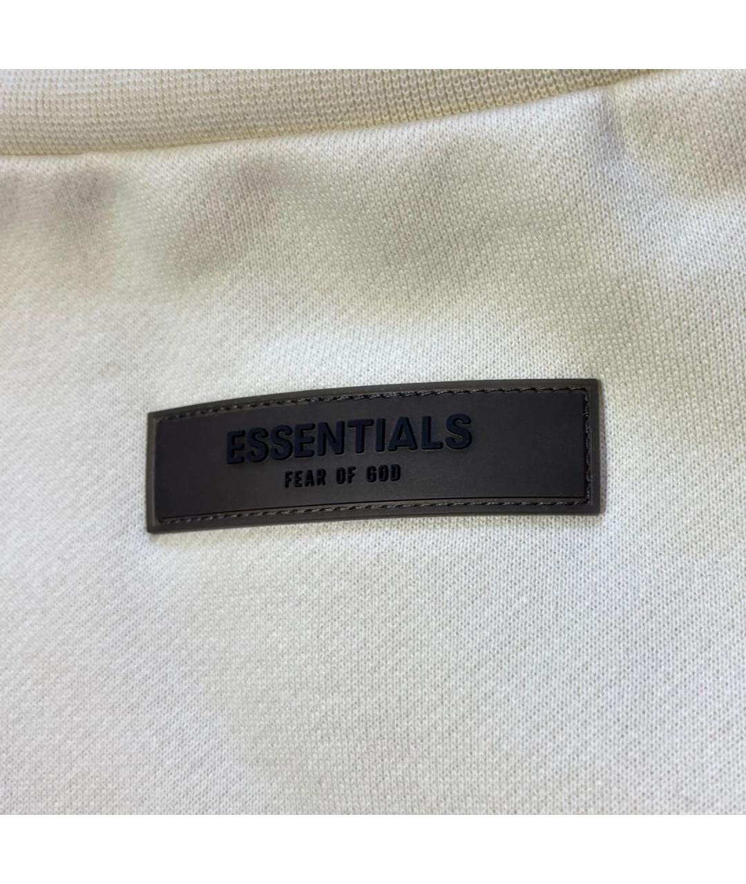 FEAR OF GOD ESSENTIALS Бежевая хлопковая жилетка, фото 4