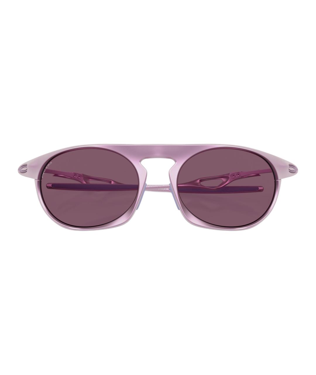 OAKLEY Фиолетовые металлические солнцезащитные очки, фото 5