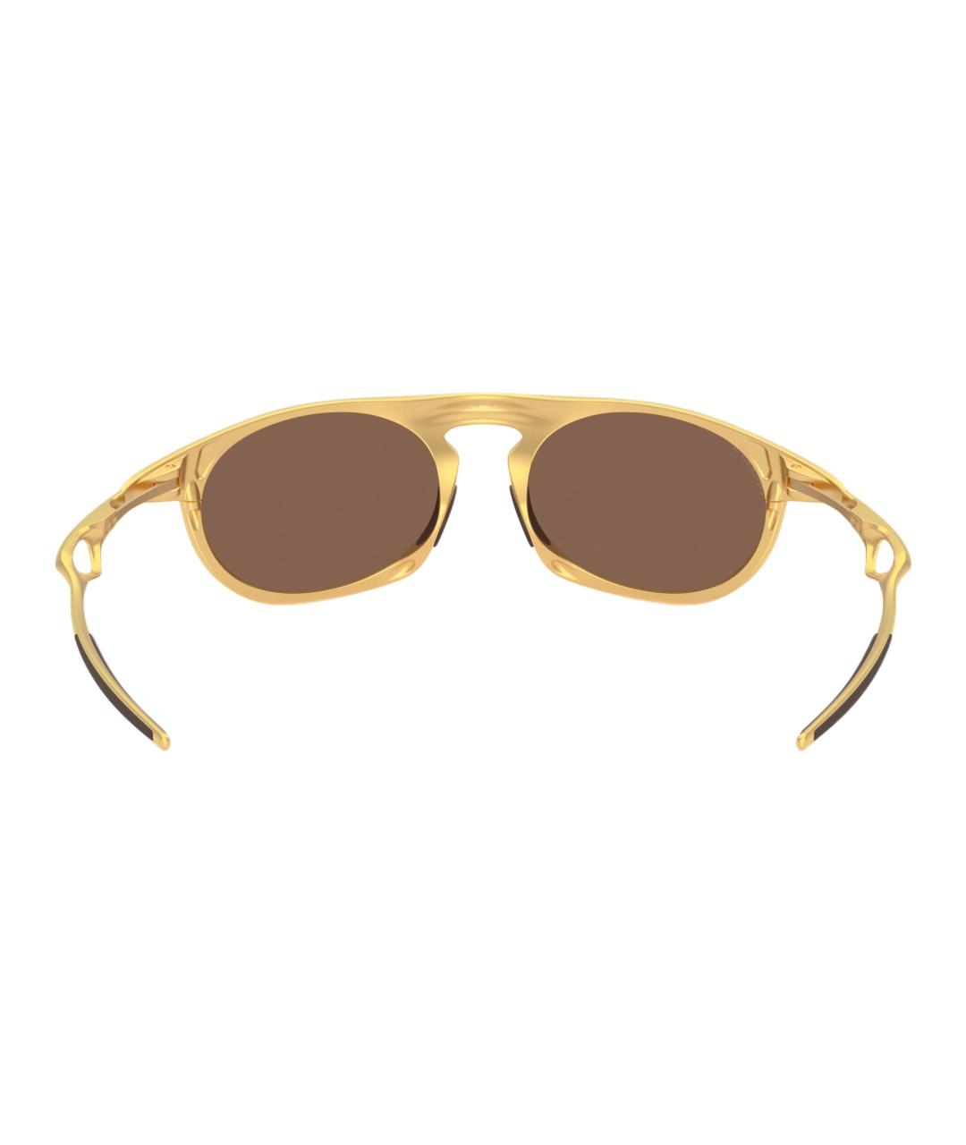 OAKLEY Желтые пластиковые солнцезащитные очки, фото 4